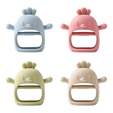 Bamboo Baby Feeding Set with Suction Plates and Rattle Toy - 7-Piece Collection - Très Elite