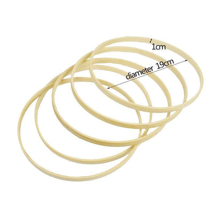 Bamboo Crafting Magic Rings: Complete DIY Versatile Set