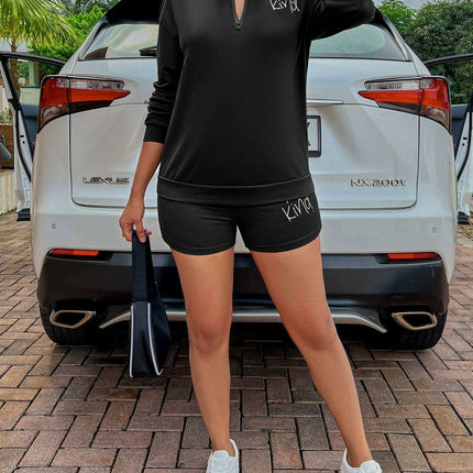 Be Kind Comfort Duo: Graphic Sweatshirt & Shorts Set