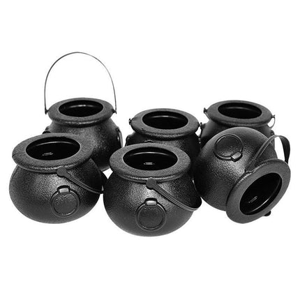 Bewitching Halloween Candy Holder Collection - Witch, Skeleton, and Cauldron for Spooky Celebrations! - Très Elite
