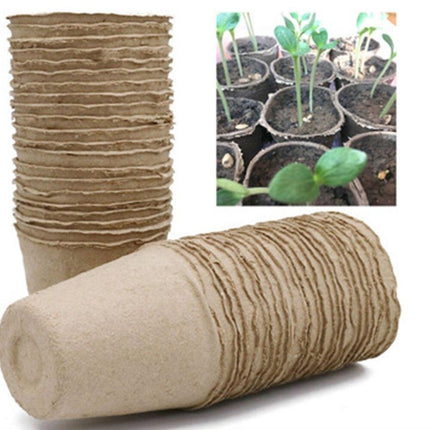 Biodegradable Peat Seedling Pots: Cultivate Your Garden with Eco-Conscious Style - Très Elite