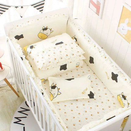 Blue Cosmic Comfort 6-Piece Crib Bedding Set for Celestial Dreams - Très Elite- Très Elite