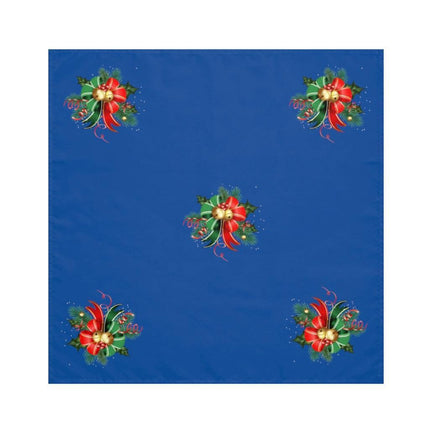 Blue Winter Wonderland Cocktail Napkin Set - Set of 4 for Elegant Table Settings