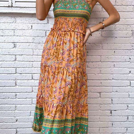 Bohemian Chic Floral Sundress - Essential Spring-Summer Fashion for Women - Très Elite