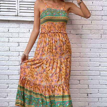 Bohemian Chic Floral Sundress - Essential Spring-Summer Fashion for Women - Très Elite