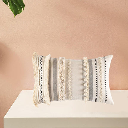 Bohemian Chic Tufted Pillow Cover Collection