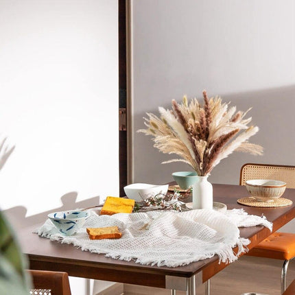 Bohemian Serenity: 80-Piece Dried Floral Grass Arrangement - Très Elite