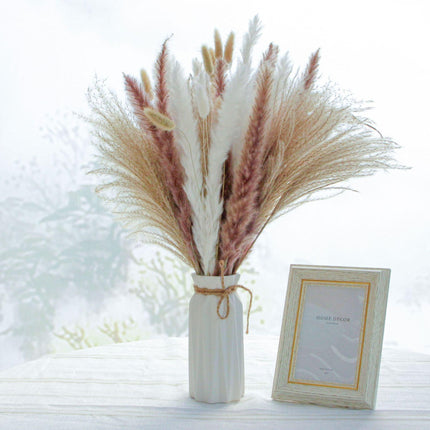Boho Chic Dried Pampas Grass Bouquet - Versatile Decor for Every Occasion - Très Elite