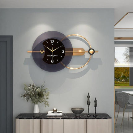 Botanica Contemporary Minimalist Wall Clock - Chic Timekeeping Solution for Modern Interiors