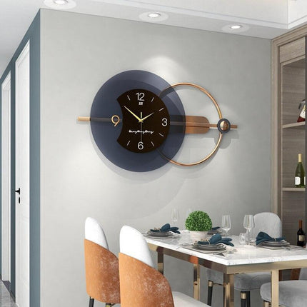 Botanica Contemporary Minimalist Wall Clock - Chic Timekeeping Solution for Modern Interiors