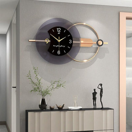 Botanica Contemporary Minimalist Wall Clock - Chic Timekeeping Solution for Modern Interiors