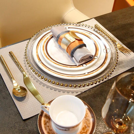 Botanica Dining Elegance: Complete Table Setting for Exquisite Dining Experiences - Très Elite