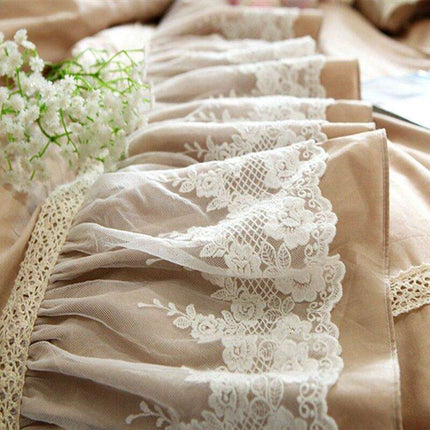 Botanica Luxe Silk-Cotton Embroidered Bedding Set for an Opulent Bedroom Experience