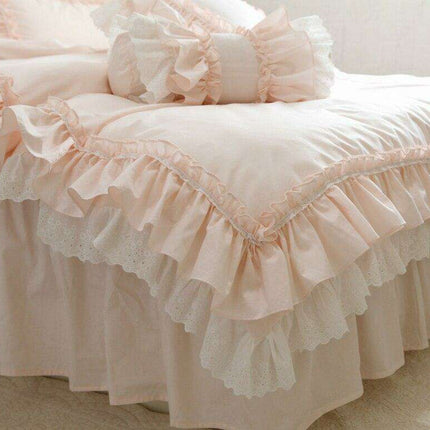 Botanical Elegance Korean Cotton Luxury Bedding Set