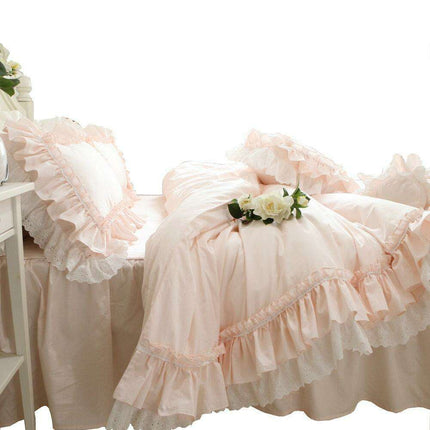 Botanical Elegance Korean Cotton Luxury Bedding Set