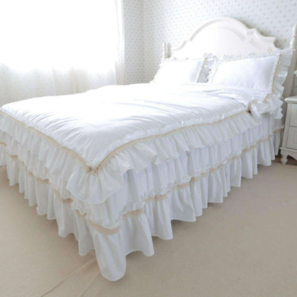 Botanical Elegance Korean Cotton Luxury Bedding Set