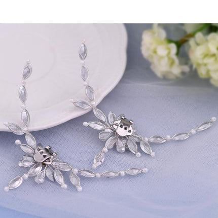 Bridal Rhinestone Footwear Clips - Luxurious Wedding Accessories for Elegant Shoes - Très Elite