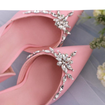 Bridal Rhinestone Footwear Clips - Luxurious Wedding Accessories for Elegant Shoes - Très Elite