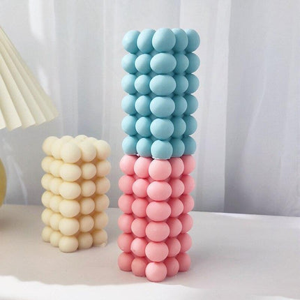 Bubble Ball and Cube Candle Mold Set - Innovative Crafting Essentials for Candle Makers - Très Elite