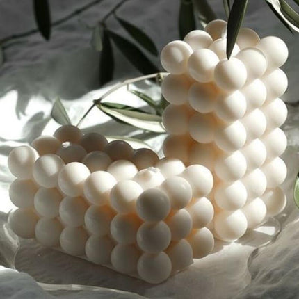 Bubble Ball and Cube Candle Mold Set - Innovative Crafting Essentials for Candle Makers - Très Elite
