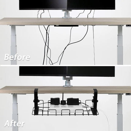 Cable Clarity: Ultimate Desk Organization and Management Solution - Très Elite