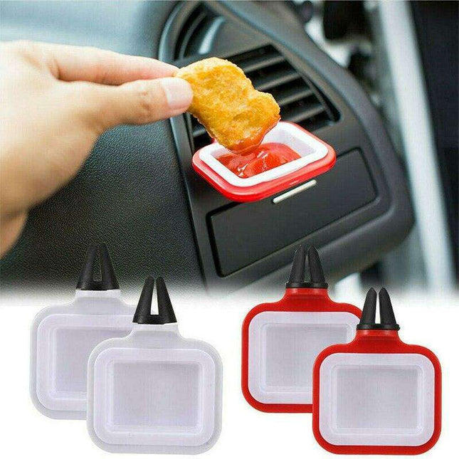 Car Vent Dip Holder - The Ultimate On-the-Go Saucing Solution