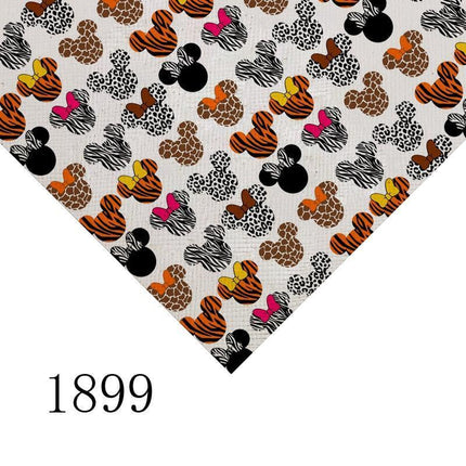 Cartoon-Themed PVC Leather Craft Sheet - Durable and Versatile Material for Creative Use - Très Elite