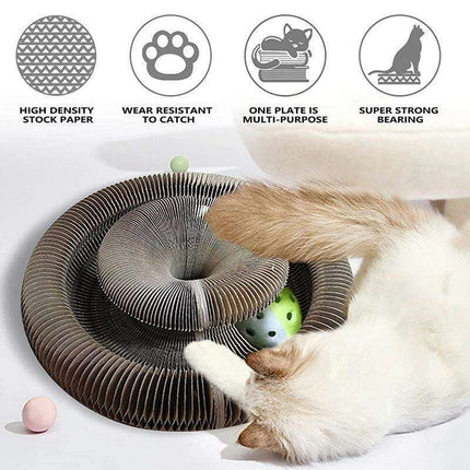 Cat's Claw Interactive Scratch & Climb Play Set - Très Elite
