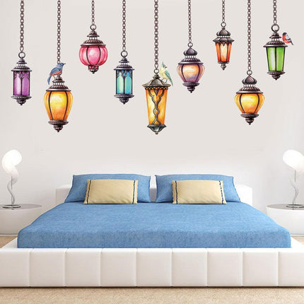 Ceiling Lamp Design PVC Wall Decals - Quick and Easy Home Decoration for Children's Rooms - Très Elite