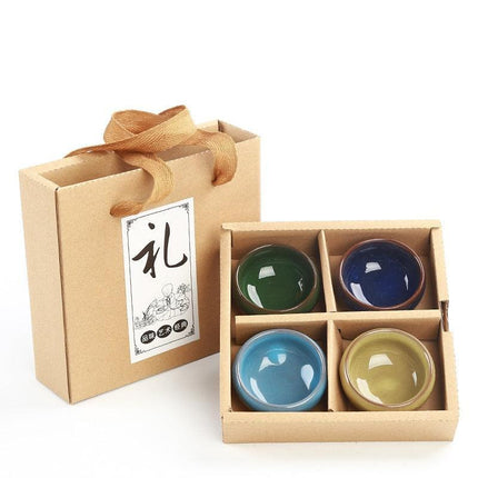 Celadon Serenity: Traditional Asian Fish-Inspired Tea Set for Tranquil Rituals - Très Elite