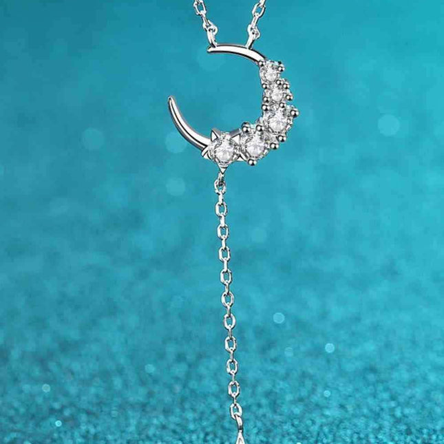 Celestial Symphony Moissanite Pendant Necklace