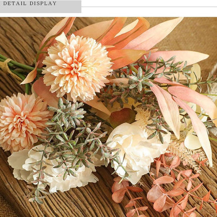 Champagne Dandelion Elegance - Artificial Floral Arrangement - Très Elite