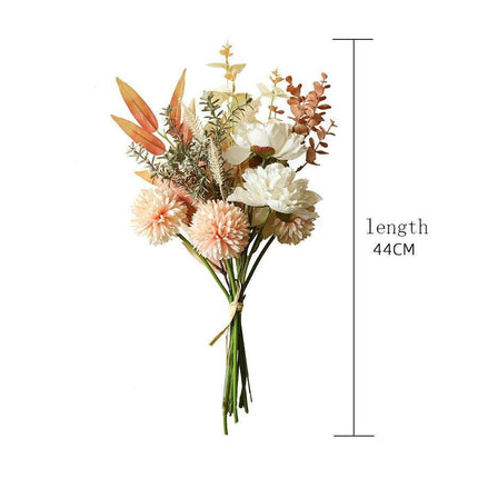 Champagne Dandelion Elegance - Artificial Floral Arrangement - Très Elite