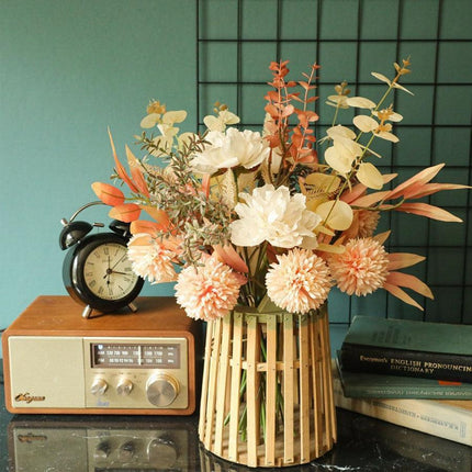 Champagne Dandelion Elegance - Artificial Floral Arrangement - Très Elite