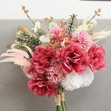 Champagne Elegance: Artificial Silk Flowers for Luxurious Home Decor - Très Elite