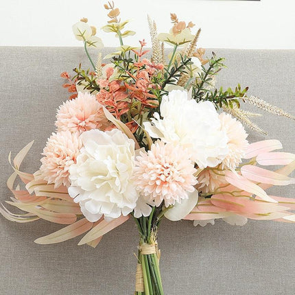 Champagne Elegance: Artificial Silk Flowers for Luxurious Home Decor - Très Elite