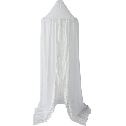 Charming 240cm Chiffon Canopy: Chic Insect Defense for Children