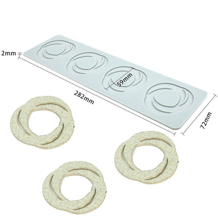 Charming 3D Snowflake Silicone Mold Collection - Ultimate Baking Toolkit for Exquisite Cake Creations- Très Elite- Très Elite