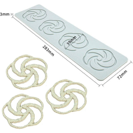 Charming 3D Snowflake Silicone Mold Collection - Ultimate Baking Toolkit for Exquisite Cake Creations- Très Elite- Très Elite