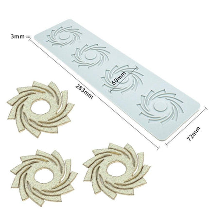 Charming 3D Snowflake Silicone Mold Collection - Ultimate Baking Toolkit for Exquisite Cake Creations- Très Elite- Très Elite