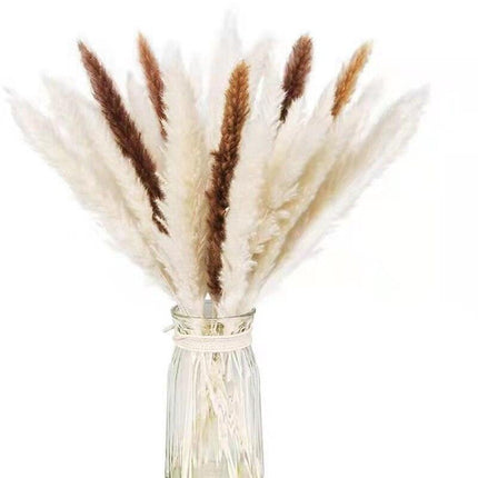 Charming 70-Piece Dried Floral and Reed Grass Collection for Versatile Decor - Très Elite
