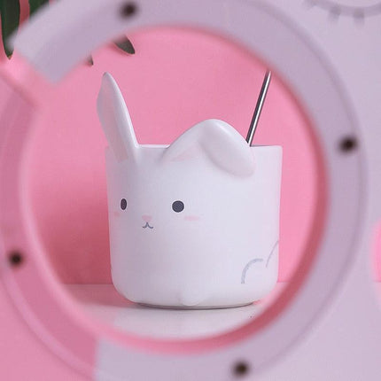 Charming Artisan Rabbit Mug - Limited Edition Lavender Jade for Mid-Autumn Festival - Très Elite