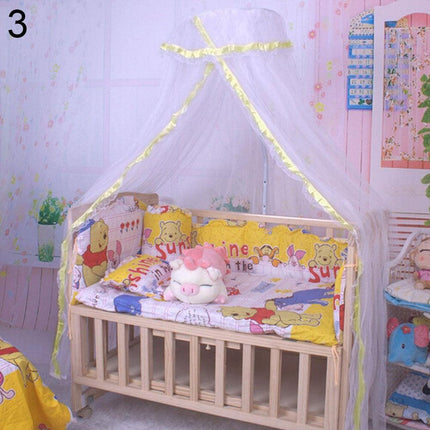 Charming Baby Crib Mosquito Net Canopy - Sophisticated Protection for Your Little One - Très Elite- Très Elite