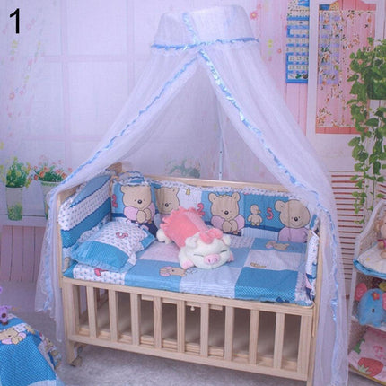 Charming Baby Crib Mosquito Net Canopy - Sophisticated Protection for Your Little One - Très Elite- Très Elite