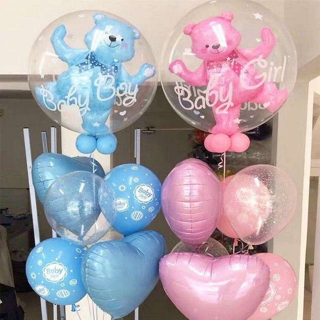 Charming Bubble Bear Baby Shower Celebration Decor Bundle