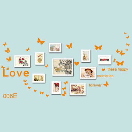 Charming Butterfly and Heart PVC Wall Decal Set for Delightful Home Decoration - Très Elite