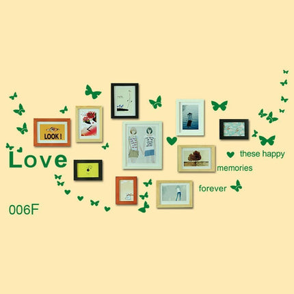 Charming Butterfly and Heart PVC Wall Decal Set for Delightful Home Decoration - Très Elite