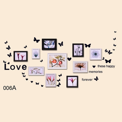 Charming Butterfly and Heart PVC Wall Decal Set for Delightful Home Decoration - Très Elite