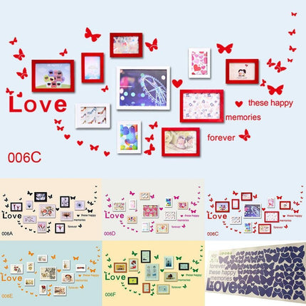 Charming Butterfly and Heart PVC Wall Decal Set for Delightful Home Decoration - Très Elite