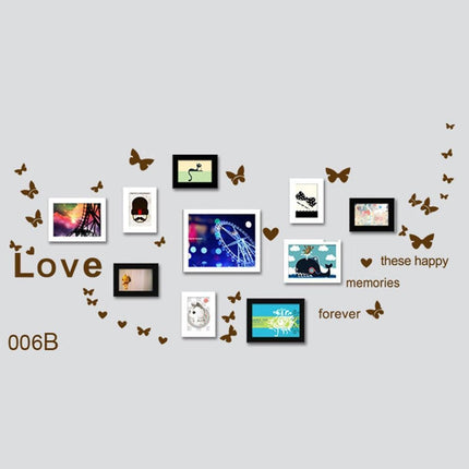 Charming Butterfly and Heart PVC Wall Decal Set for Delightful Home Decoration - Très Elite